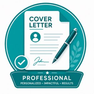 Cover letter design by Mintre.org