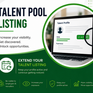 Talent Pool Listing